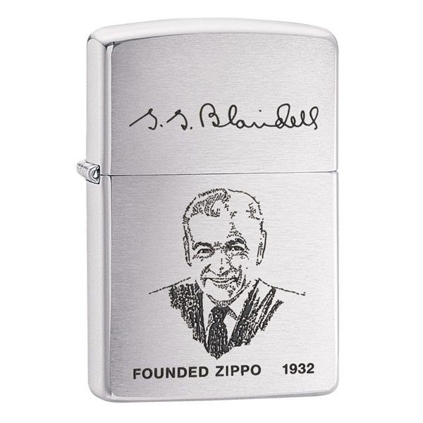 Zippo La Mã khắc chữ ký ông tổ Zippo 1932